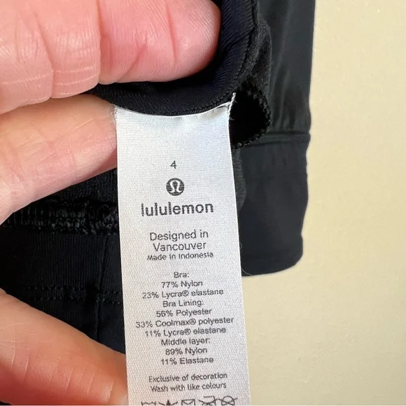 Lululemon black Free to Be Moved Bra - Picture 10 of 10